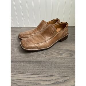 Rockport Dress Shoes Men's 10.5 Tan Leather Kinetic Air Circulator Western